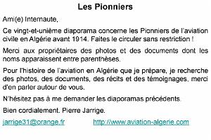 021 ALGERIE LES PIONNIERS